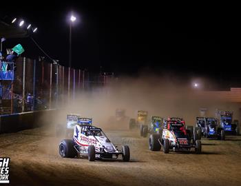 Terre Haute Action Track (Terre Haute, IN) – USAC Silver Crown National Championship – Sumar Classic – October 6th, 2024. (Josh James Artwork)