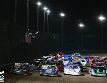 Volusia Speedway Park – World of Outlaw Late Model Series – DIRTcar Sunshine Nationals – January 24th-25th, 2025. (Josh James Artwork)