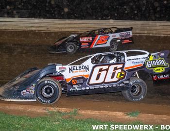 Matt Cosner motored to the Super Late Model win at Bedford (Pa.) Speedway on Friday, April 14, 2023.