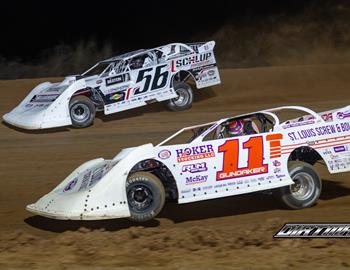 Springfield Raceway (Springfield, MO) – MLRA Founders Tribute – February 28-March 1, 2025. (Dirtman - Rich LaBrier photo)