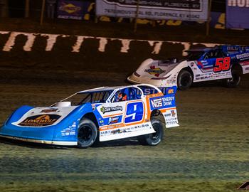 Florence Speedway (Union, KY) – Lucas Oil Late Model Dirt Series – North/South 100 – August 8th-10th, 2024. (Heath Lawson photo)