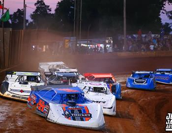 Clarksville Speedway (Clarksville, TN) – DIRTcar Summer Nationals – Hell Tour – July 6th, 2024. (Josh James Artwork)