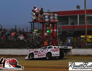 Midway Speedway (Lebanon, MO) – 4 State Dirt Late Model Series – August 1st, 2025. (Rhonda Burton Photography)