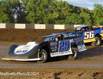 Davenport Speedway (Davenport, IA) – Malvern Bank East Series – May 27th, 2024. (Mike Ruefer photo)