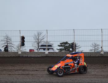 Airport Raceway (Garden City, KS) – Xtreme Outlaw Midgets – May 23rd-24th, 2025. (Titus Lucero photo)