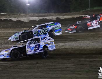 Peoria Speedway (Peoria, IL) – MARS Modified Championship Series – Garry Swibold Memorial – April 26th, 2025. (Josh James Artwork)