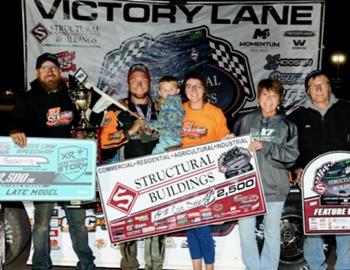 Cole Searing wins at Gondik Law Speedway with the WISSOTA Challenge Series on August 9