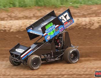 Peoria Speedway (Peoria, IL) – Midwest Open Wheel Association – May 31st, 2025. (Brendon Bauman photo)