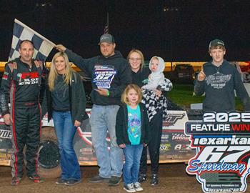 Texarkana 67 Speedway (Texarkana, AR) – March 21, 2025. (Chaz Brzeski photo)