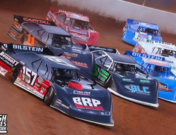 The Dirt Track at Charlotte (Concord, NC) – World of Outlaws Case Late Model Series – World Finals – November 6th-9th, 2024. (Josh James Artwork)