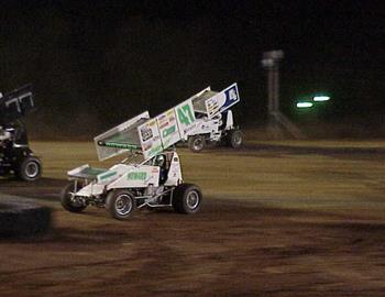 Feature action at I-30 Speedway