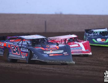 Cedar County Raceway (Tipton, IA) – MARS Late Model Championship Series – Hawkeye Land 40 – April 17th, 2025. (Josh James Artwork)