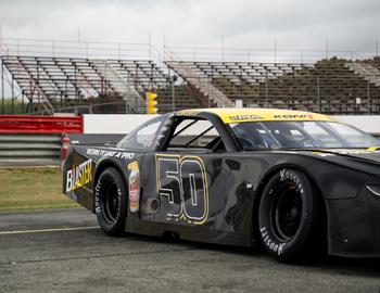 Matt Tifft pilots a Late Model Stock Car during the 2025 campaign.