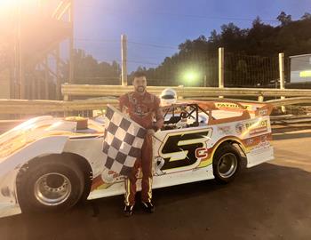 Jacob Curnutte wins at Willard Speedway on June 7.