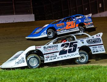 Lucas Oil Speedway (Wheatland, MO) – Lucas Oil Midwest Late Model Racing Association (MLRA) – Spring Nationals – April 12th-13th, 2024. (Heath Lawson photo)