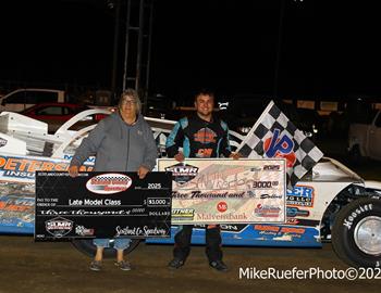 Scotland County Speedway (Memphis, MO) – Malvern Bank East Series – April 25th, 2025. (Mike Ruefer photo)