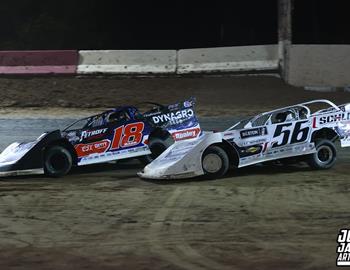 Highland Speedway (Highland, IL) – Midwest Auto Racing Series (MARS) Late Model Championship – May 17, 2025. (Josh James Artwork photo)