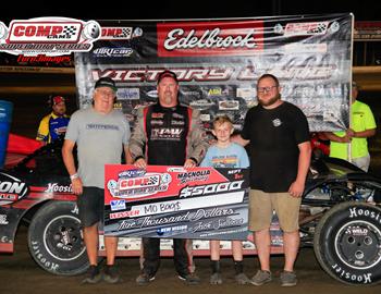 Morgan Bagley topped Magnolia Motor Speedways action on Sunday, September 1.