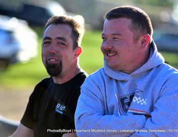 Midway Speedway (Lebanon, MO) – USRA Heartland Modified Tour – May 10, 2024. (Todd Boyd photo)