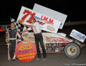 Keith Rauch in victory lane