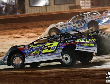 Golden Isles Speedway (Brunswick, GA) – Lucas Oil Late Model Dirt Series – Super Bowl of Racing – January 17th, 2025. (Josh James Artwork)