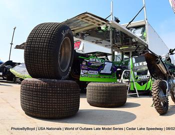 Cedar Lake Speedway (New Richmond, WI) – World of Outlaws Case Late Model Series – USA Nationals – August 1st-3rd, 2024. (Todd Boyd photo)