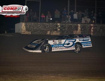 Magnolia Motor Speedway (Columbus, MS) – COMP Cams Super Dirt Series – Cotton Pickin – October 11-12, 2024. (Turn 3 images photo)