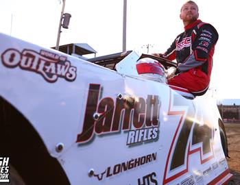Farmer City Raceway (Farmer City, IL) – World of Outlaws Late Model Series – Illini 100 – April 11th-12th, 2025. (Josh James Artwork)