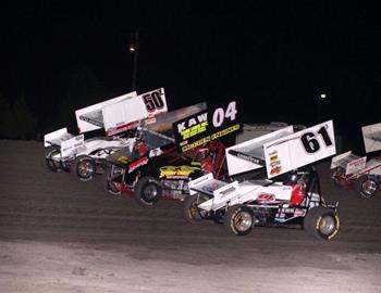 Three-wide salute on Friday night