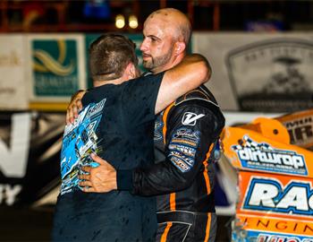 I-80 Speedway – Lucas Oil Late Model Dirt Series – Silver Dollar Nationals (Heath Lawson photo)