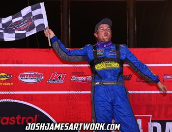 Macon Speedway (Macon, IL) – Castrol FloRacing Night in America – May 28th, 2024. (Josh James photo)