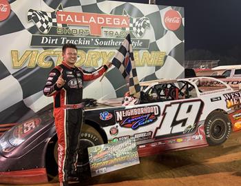 Landon Bagby bested the Late Model competition at Talladega Short Track (Eastaboga, Ala.) on Saturday, June 17.