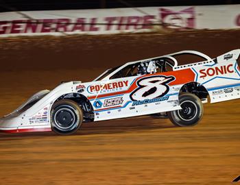 Dillon in action at Golden Isles Speedway (Brunswick, Ga.) on Jan. 25-27. (Heath Lawson image)