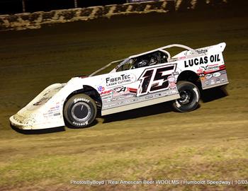 Humboldt Speedway (Humboldt, KS) – World of Outlaws Real American Beer Late Model Series – October 3rd, 2025. (Todd Boyd photo)