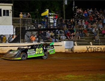 Josh Putnam wins at Xtreme Speedway during the Bama 100 prelim on June 7.