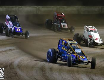 Volusia Speedway Park (Barberville, FL) – DIRTcar Nationals – February 10th-11th, 2025. (Josh James Artwork)