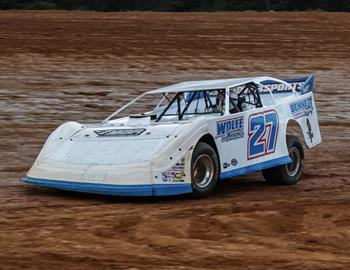 Jonathan Wolfe collected his third win of 2022 on Saturday night with a Late Model win at Natural Bridge (Va.) Speedway.