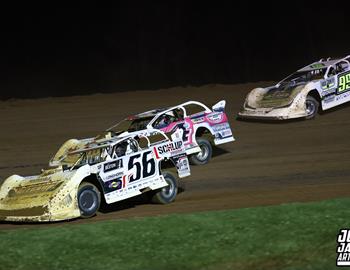 34 Raceway (West Burlington, IA) – Midwest Auto Racing Series (MARS) Late Model Championship – Slocum 50 Weekend – April 18-19, 2025. (Josh James Artwork photo)