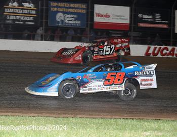 Lucas Oil Speedway (Wheatland, MO) – Lucas Oil Midwest Late Model Racing Association – Lucas Oil Spring Nationals – April 12th-13th, 2024. (Mike Ruefer Photo)