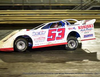 Knoxville Raceway (Knoxville, IA) – Malvern Bank East Series – Maschmann Memorial – September 21st, 2024. (Todd Boyd Photo)
