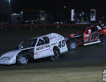 Farmer City Raceway (Farmer City, IL) – Midwest Auto Racing Series (MARS) – Illini 100– April 11-12, 2025. (Josh James Artwork photo)