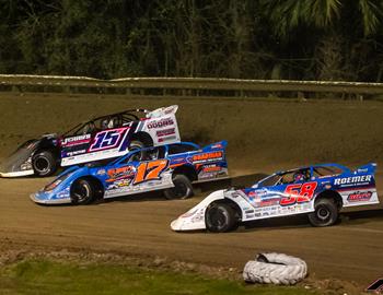 Ocala Speedway (Ocala, FL) – Lucas Oil Late Model Dirt Series – Winter Nationals – February 4th-8th, 2025. (Heath Lawson Photo)