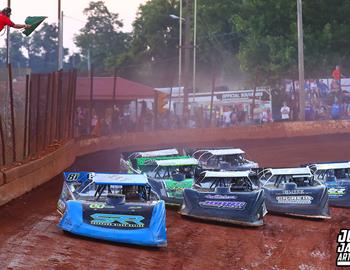 Clarksville Speedway (Clarksville, TN) – DIRTcar Summer Nationals – Hell Tour – July 6th, 2024. (Josh James Artwork)