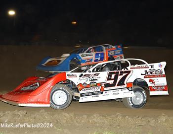 Maquoketa Speedway (Maquoketa, IA) – World of Outlaws – Hawkeye 100 – August 16th-17th, 2024. (Mike Ruefer Photos)