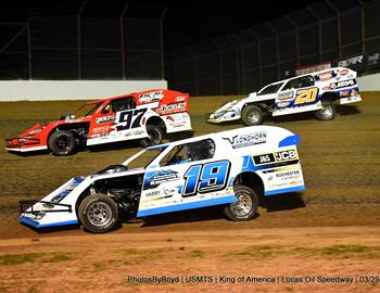 Lucas Oil Speedway (Wheatland, MO) – United States Modified Touring Series – King of America – March 27th-29th, 2025. (Todd Boyd Photo)