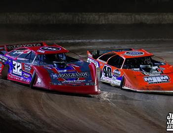 Volusia Speedway Park (De Leon Springs, FL) – World of Outlaw Late Model Series – DIRTcar Nationals – February 10th-15th, 2025. (Josh James Artwork)