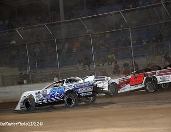 East Moline Speedway (East Moline, IL) – Hoker Trucking Series – May 29th, 2022. (Mike Ruefer photo)