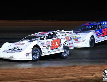 Smoky Mountain Speedway (Maryville, TN) – World of Outlaws Late Model Series – Tennessee Tipoff – March 14th-15th, 2025. (Josh James Artwork)