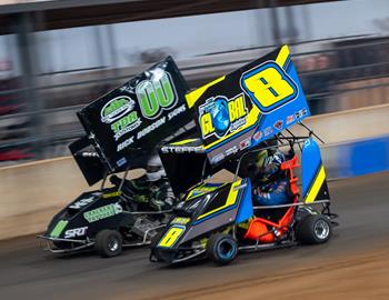 Doe Run Raceway (Doe Run, MO) – Indoor Racing Series – February 3rd, 2024. (St. Louis Dirt Track Racing photo)