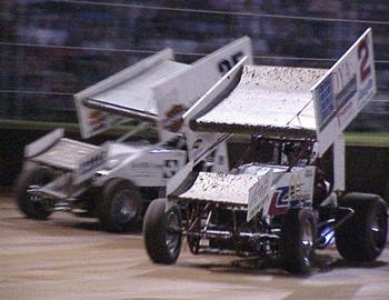 Bryce Vowan (2m) races inside Hunter Schuerenberg (35)